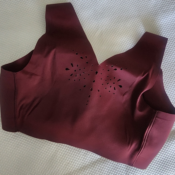 Evelyn And Bobbie Seamless Berry Burgundy Bra Newvwithout Tags - Picture 2 of 6